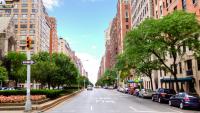 Park avenue on the upper east side